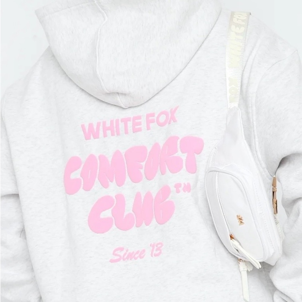 White Fox Boutique Comfort Club Hoodie - Picture 3 of 6